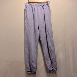 SOLD. Zara lilac sweatpants size M